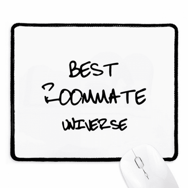 Best Roommate Universe Graduation season Mousepad Stitched Edge Mat Rubber Gang Pad