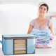 thumbnail image 1 of Apmemiss Clearance 85L Large Storage Bags, Clothes Storage Containers Closet Organizer Foldable Storage Bins with Lids Reinforced Handle for Blankets, Comforters, Bedding, Clothing, 1 of 8