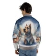 thumbnail image 5 of Hello Winter Scottish Terrier Welcome Snowy Night Watercolor Vintage All Over Print 3D Baseball Jacket Scottie Dog Lover Gifts Bomber Jacket Softball - 01011, 5 of 6
