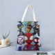 thumbnail image 2 of Spidey y sus Amigos Increíbles Bolso de tela con estampado de lienzo para mujer, bolsa de compras reutilizable y estética, con cremallera interior, regalo para mujer,40*40cm., 2 of 6