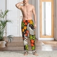 thumbnail image 2 of Fotbe Sloth on the Branch Pantalones de Pijama para Hombre, Pantalones de Dormir, Pantalones de Casa con Cintura Ajustable y Bolsillos-Small, 2 of 6