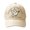 Beige, variant on Classical Baseball Hat Travel Outdoor Sunhat For Adults Embroidered Peace Symbol Color Option Duckling Tongue Cap