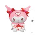 thumbnail image 2 of Hello Kitty And Friends - 8 inch Kuromi Valentine’s Plush Toy, 2 of 7