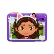ekids Gabbys Dollhouse Kids Camera with SD Card, Digital Camera for Kids with Video Camera and Built-in Digital Stickers - Purple