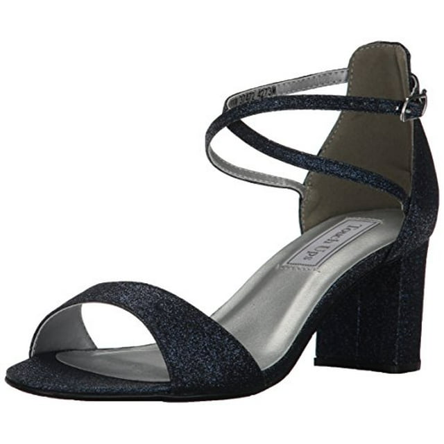 Touch Ups Sandale à Talons Jackie pour Femme, Bleu Marine, 8.5 M US
