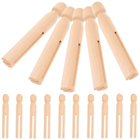 

30Pcs Wooden DIY Dolls Lovely Graffiti Playthings Doll Shaped DIY Toys Kids Accessory