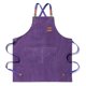 thumbnail image 1 of Advancent Delantal de lona, ​​delantales de trabajo gruesos, fundas de delantales, ropa de trabajo cómoda, accesorio de cubierta, vestido para el Utensilios de cocina Púrpura Advancent HA011664-03, 1 of 6