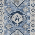 thumbnail image 4 of SAFAVIEH Kazak Benson Geometric Runner Rug, Blue/Cream, 2' x 8', 4 of 5
