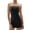 Black, variant on SHAPERX Women‘s Strapless Shapewear Slips for Under Dresses Tummy Control Slimming Seamless Body Shaper Slips