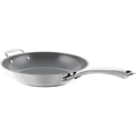 

HetayC 3.Clad Tri-Ply 11 inch Non-Stick Fry Pan Ceramic Nonstick Coating