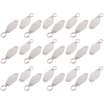 thumbnail image 4 of 48 Pcs Vintage Motel Keychain DIY Blank Hotel Keychains Heat Transfer Blank Keychains Bulk Sublimation (White), 4 of 7