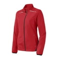 thumbnail image 5 of Port Authority Ladies Zephyr Reflective Hit Full Zip Jacket-XL (Rich Red/ Deep Black), 5 of 6