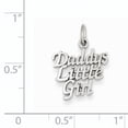 thumbnail image 2 of Beautiful 14k White Gold DADDY'S LITTLE GIRL CHARM, 2 of 2