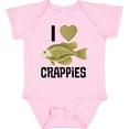 thumbnail image 3 of Inktastic Crappie Fishing I Love Crappies Boys or Girls Baby Bodysuit, 3 of 5