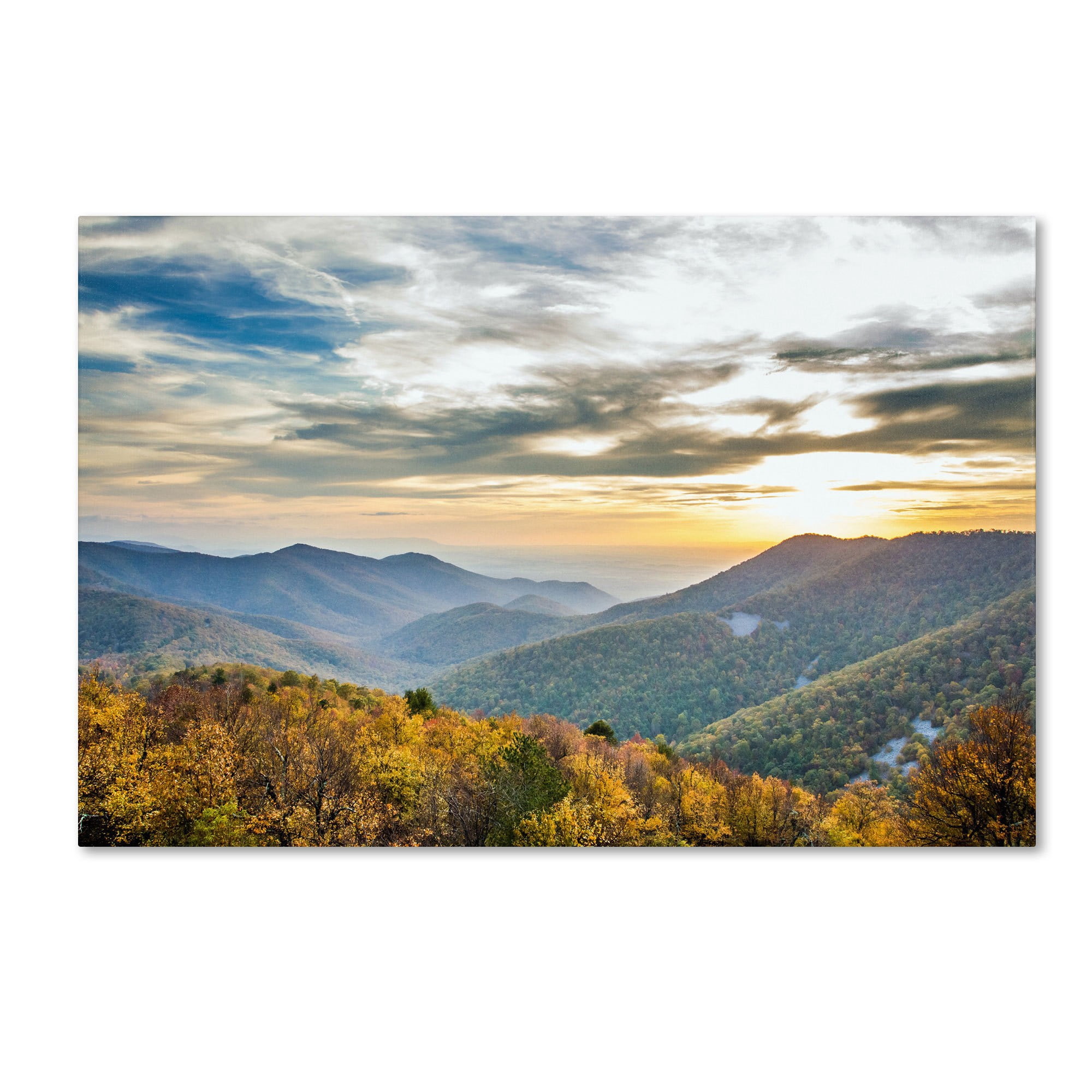 Trademark Fine Art "Shenandoah" Canvas Art by Pierre Leclerc