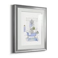 thumbnail image 2 of Sketchy Bath I Premium Framed Prints Set of 3 - Ready to Hang - 18 x 24 Each - Silver Frame, 2 of 9