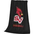 thumbnail image 3 of Saginaw Valley State University Logo Blanket Large Luxury Fleece Soft Anti-Static Anti-Pilling Flannel Bed Blanket, 3 of 6