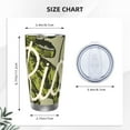 thumbnail image 4 of KLL Dinosaur Print 40oz Stainless Steel Insulated Car Cup with Spillproof Lid - Keep Your Drink Hot or Cold on the Go-Straw Three-piece Set, 4 of 8