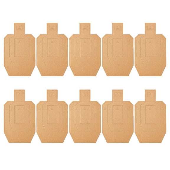 Peiiwdc Pack of 10 Targets Paper Targets for Bow Arrows Outdoor Sports Daily Practice Use