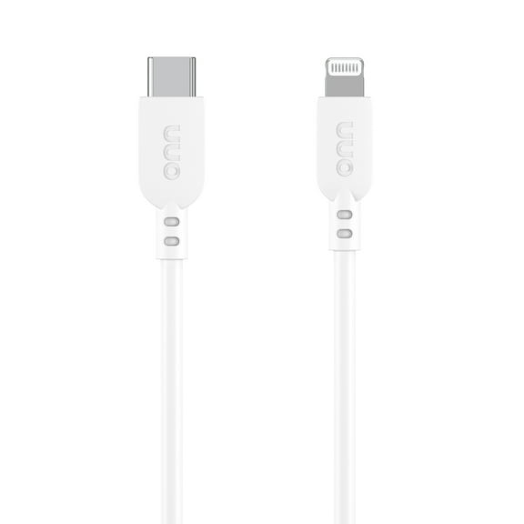onn 6' Lightning to USB-C Charging Cable for iPhone, iPad, Mfi Certificated, White, Single Pack