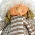 thumbnail image 2 of 12" Decorative Champagne Boy in Pants Christmas Table Top Figure, 2 of 4