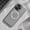 Gray, variant on Luxury Fine Woven Fabric Case For iPhone 16 Pro Compatible with MagSafe Charging, Ultra Slim Elegant Soft Touch Protective Phone Cover with Raised Camera Protection, Orange