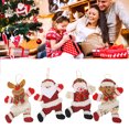 thumbnail image 1 of Poupées Suspendues de Noël, Ornements d'Arbre de Noël Adorables et Réalistes pour la Cheminée, 1 of 8