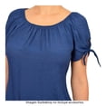 thumbnail image 2 of Blusa George Talla G Campesina Marino, 2 of 4