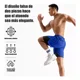 thumbnail image 3 of 2pcs Gimnasio Short Con Licra Deportiva 2 En 1 Hombre Correr, 3 of 8