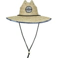 thumbnail image 1 of Quiksilver Mens Outsider Wide Brim Straw Sun Hat - Airy Blue - L/XL, 1 of 5