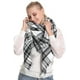thumbnail image 3 of Bufanda de cuadros escoceses para mujer, bufandas de invierno y otoño, chales gruesos y suaves de gran tamaño, bufandas envolventes, 3 of 7