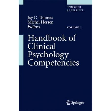 Handbook of Clinical Psychology Competencies, Volume 1-3