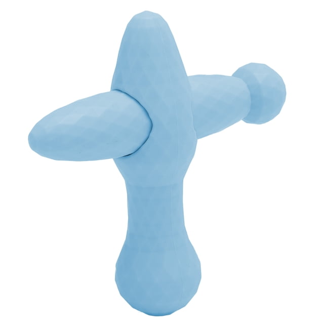 Masajeador de Punto Gatillo de Mano, Herramienta de Masaje de Tejido Profundo, Masajeador Manual Portátil de Cuello, Espalda y Piernas con Cabezales Dobles, Material de Silicona,