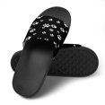 thumbnail image 4 of GZHJMY Stylish Slides for Women Men, Cute Dog Paw Prints Soft Flexible Slip-on Sandals Slippers, 4 of 7
