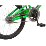 Pacific Erupt Kids Bike, 20 Inch Wheel, Single Speed, Green