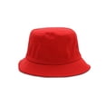 thumbnail image 1 of Twill Bucket Hat (Various Size and Color), Red - X-Large, 1 of 1