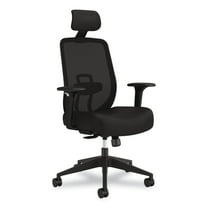 HON HPTCC1T1UM.BLK Altern Mesh Back Task Chair, 17.95 to 21.1 Seat Height, Black Seat, Black Back, Black Base