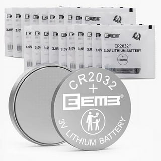 EEMB 10 Pack CR2032 Tabbed Batteries 3V Lithium Battery Button Coin Cell  Batteries 2032 Battery Tabs Solder CR2032 Replacement Battery Gameboy Save