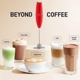 thumbnail image 4 of Batidor Milk Frother Zulay Kitchen Tornado con pilas, 4 of 5