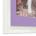 thumbnail image 5 of ArtToFrames 20x20" Matted Picture Frame with 16x16" Single Mat Photo Opening Framed in 1.25" Off White Wash on Ash and 2" Lavender Mist Mat (FWM-4098-20x20), 5 of 8