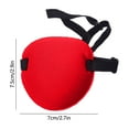 thumbnail image 3 of Red Halloween Eye Mask Props For Festive Mood Decoration Costume Party Accessory One Size Fits Most Comfortable Wear 2.9X2.7X0.3 Inch 0.02 Lb, 3 of 6