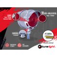 thumbnail image 3 of Plafón Direccional Redondo 18 Leds Gel Rojo Ámbar Tunelight-Renovatio 30864110 12-24 Volts, 3 of 7