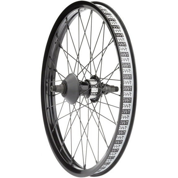 Cult Crew V2 Rear Wheel 20in 14x110mm Rim Brake LHD Freecoaster Black Clincher