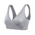 thumbnail image 1 of Maternity Lingerie Sleep Bra Postpartum Crossover Nursing Bra, 1 of 5