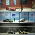 thumbnail image 6 of Scene Parking Lots Dioramas Storage Garage Box 1/64 Scale Diecast Model Car Scenarios Display Case with Led Light, 6 of 9