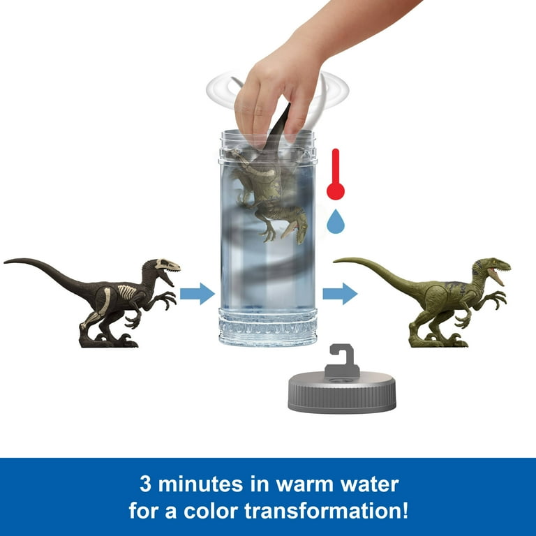 Dino Reveal Dinosaur Toy, Warm Water Color Change photo 3