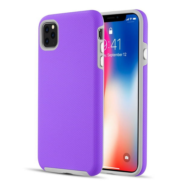 Apple iPhone 12 Pro Max /6.7" Phone Case Sturdy Shock Absorbing [PURPLE