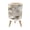 Color 2, variant on Small Trash Can with Lid Natural Stone Wall Neutral Earth Tones 1.8 Gallon Dog Proof Trash Can Round Garbage Can Waste Bin Wastebasket for Bathroom Bedroom Living Room