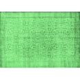 thumbnail image 1 of Ahgly Company Indoor Rectangle Persian Emerald Green Traditional Area Rugs, 7' x 10', 1 of 4