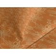 thumbnail image 4 of Ambesonne Burnt Orange Quilted Bedspread Set 3 Pcs, Dandelion Poppy, Queen Size, Burnt Orange and White, 4 of 5